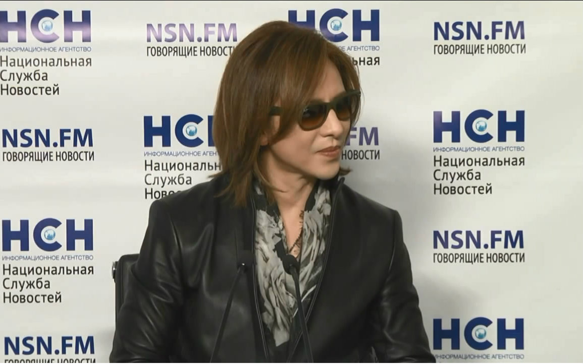 20160602yoshikiwearex莫斯科媒体见面会