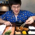 【韩国吃播】大胃MBRO吃猪排便当、生鱼片