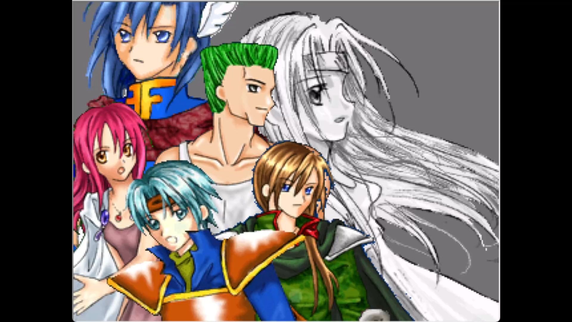 上网翻到的古早游戏...这种画风叫什么？