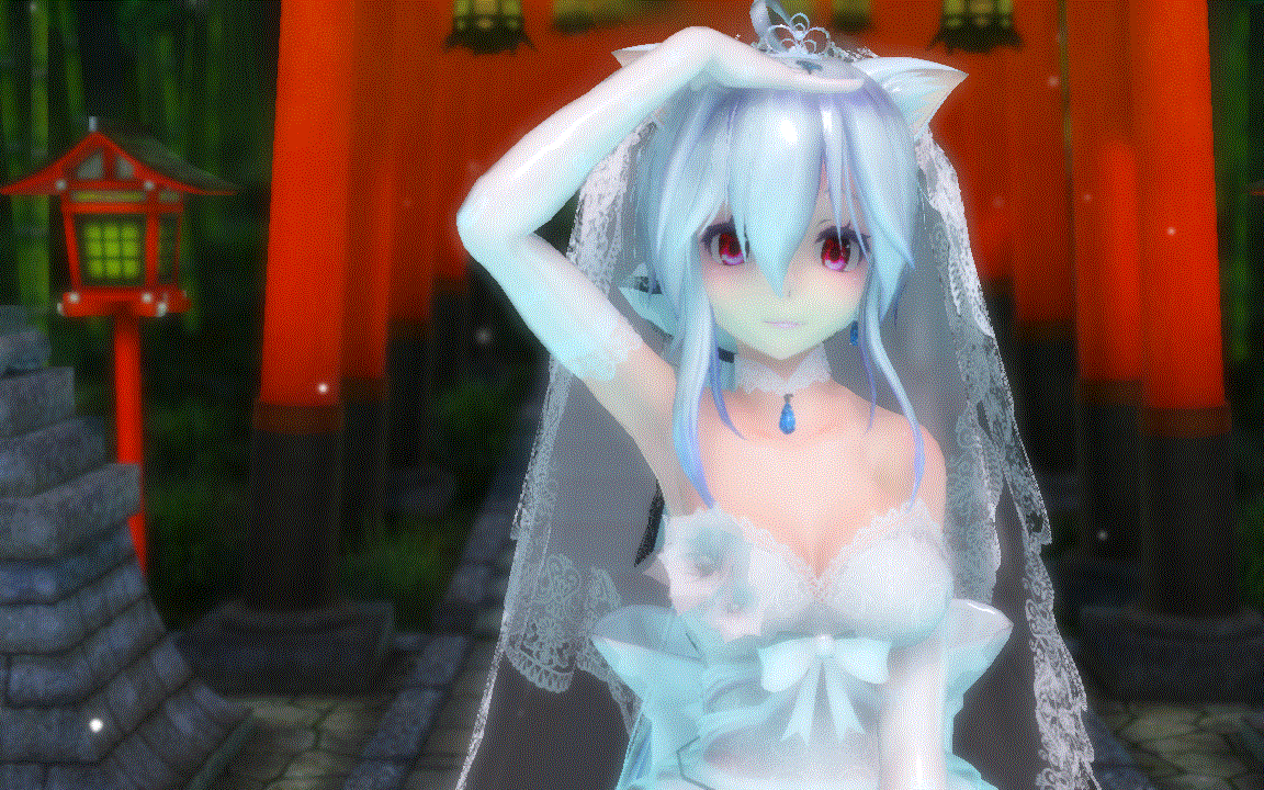 【60fps/mmd】弱音的 yeah oh ahhh oh!