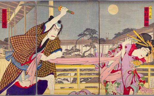 超豪华俳优阵容笼钓瓶花街酔醒松本白鹦中村歌右卫门版本