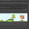 Animate 如何汽车驶过画面的动画
