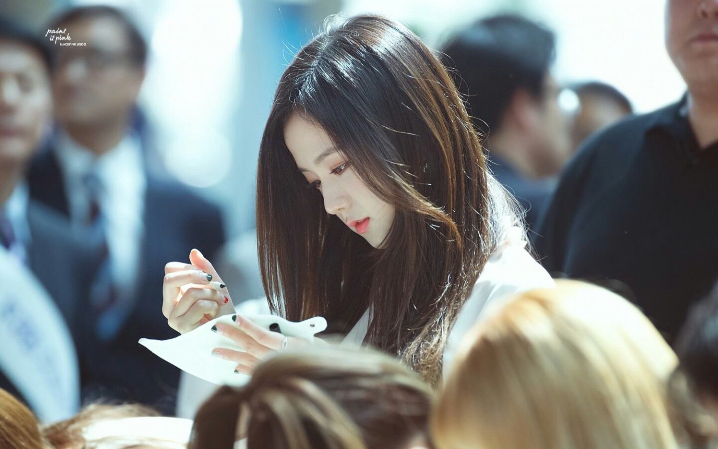 blackpink金智秀jisoo美颜暴击fmv合辑