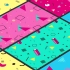AE模板-10款色彩炫彩斑斓的卡通几何元素彩色背景图案动画 Background Pack
