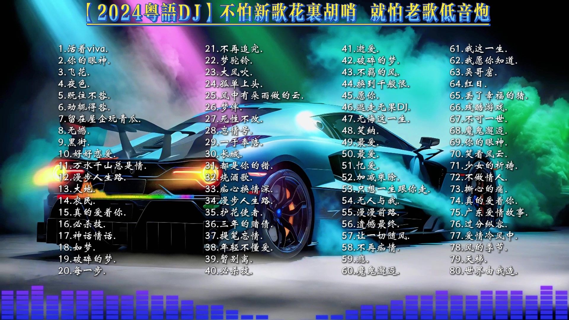 【2024粤語DJ】不怕新歌花里胡哨 就怕老歌低音炮