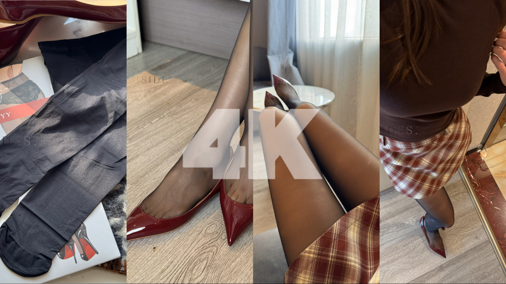 4K｜体验元元Annona「安诺奈」5D隐形微压连裤袜