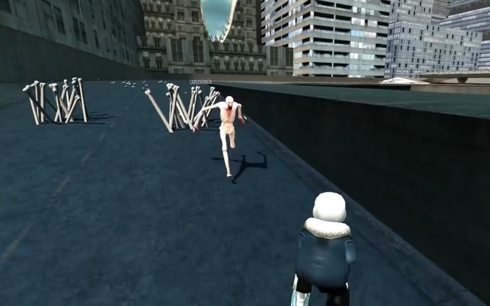 【gmod】sans 大战 scp - 096(看了我的脸还想逃?