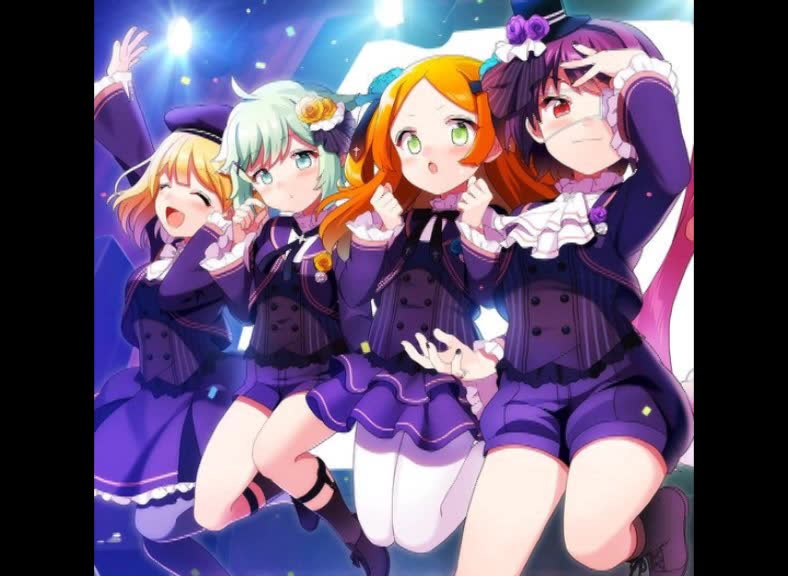 ensemblegirls,girlsftv动态双人 ensemble girls!軽音部楽曲 『圣ナルカナ,黒キ月ノ雫』