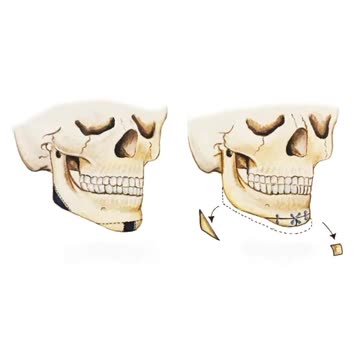 clinxque:ღ 你的下巴很窄！~ 方下巴缩小