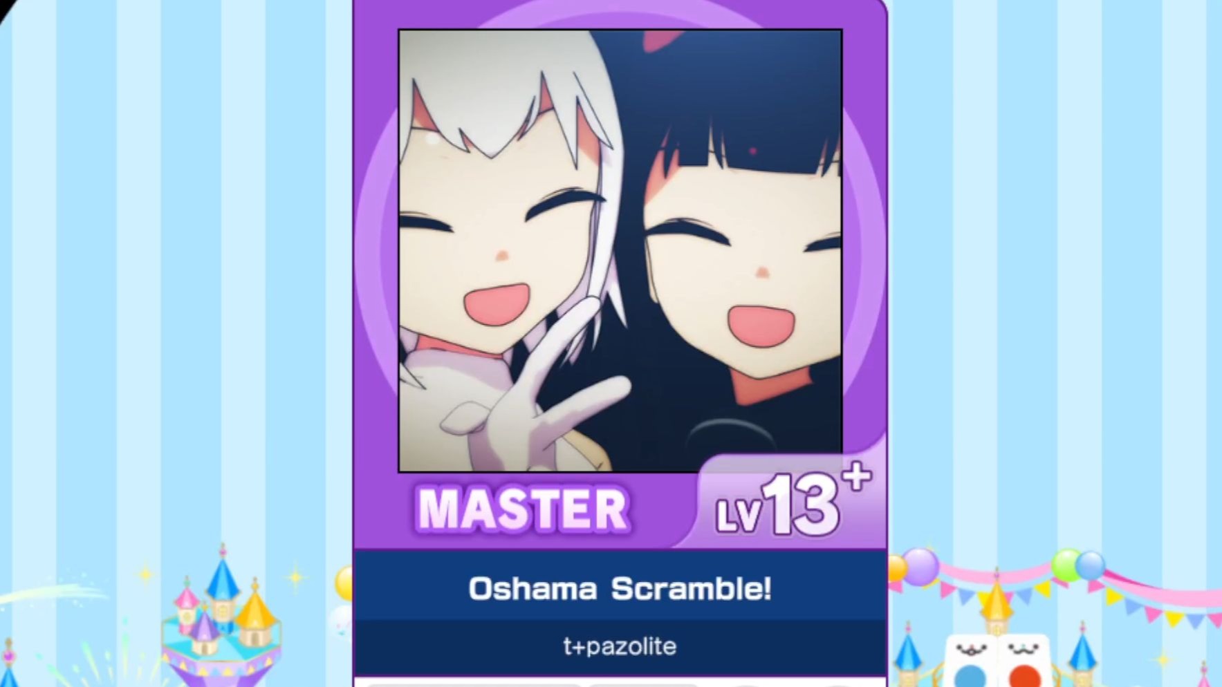 【谱面确认】【MAIMAI DX】【Oshama Scramble!】 Master 13+ DX谱面