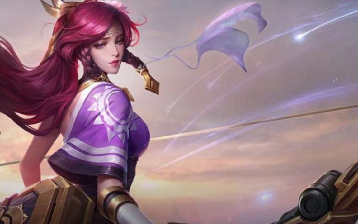 【3dmax游戏角色建模】王者荣耀伽罗游戏人物模型制作,max&bodypaint