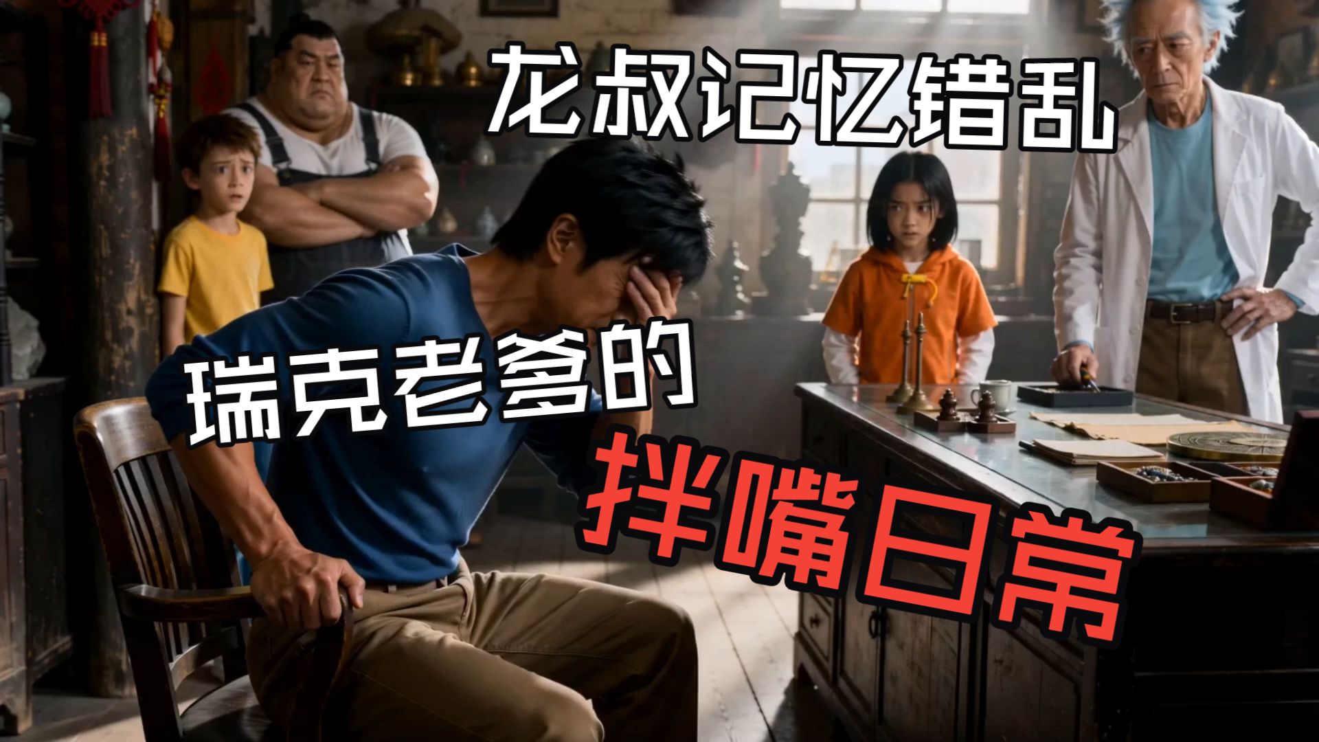老爹？瑞克？你说这两人同框了？
