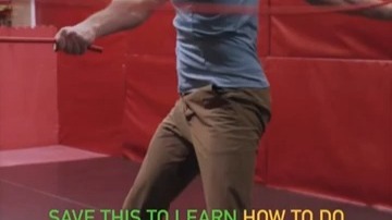 摔跤弹力绳训练中的螺旋桨(也称为风车)教程