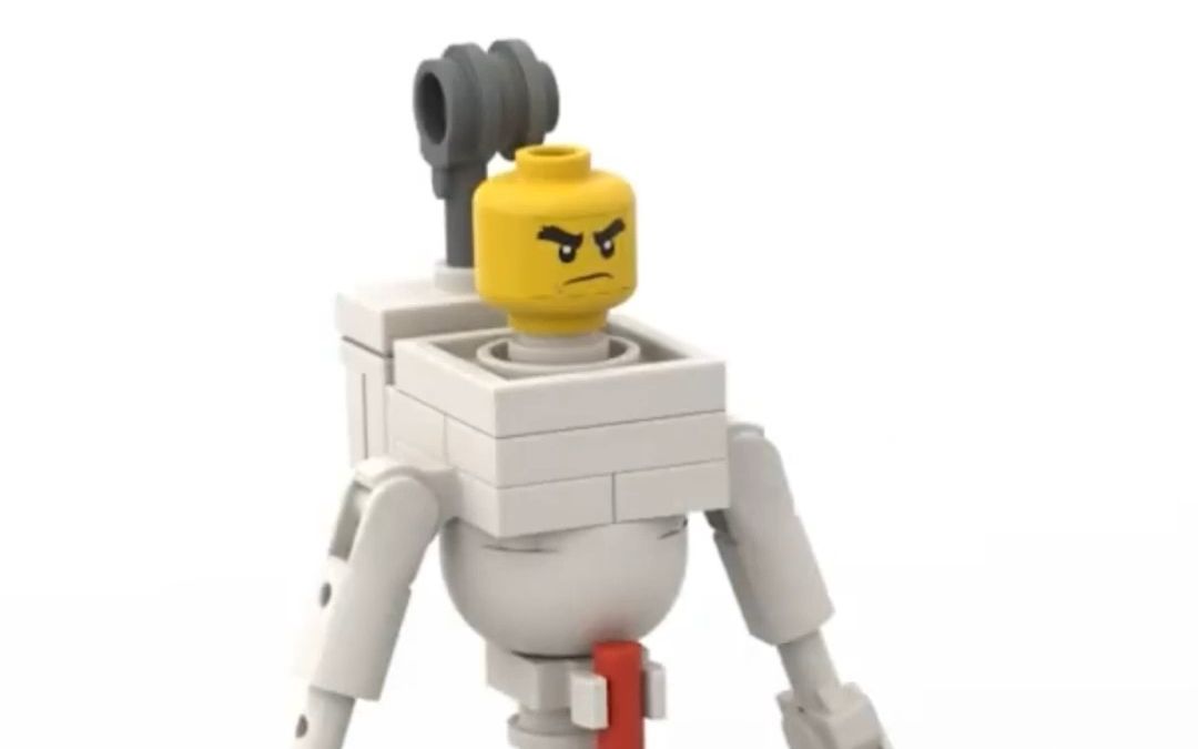 【乐高MOC】马桶人合集12拼搭动画（教程）马桶人大战监控人-by BMD IDEAS | All LEGO SKIBIDI TOILETS creatures