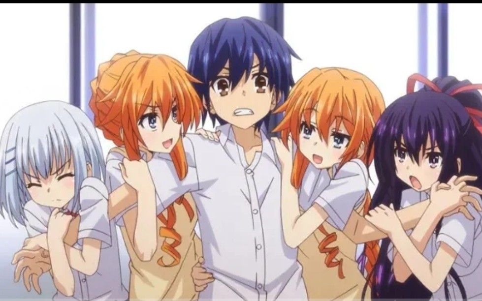 Best anime harem romance
