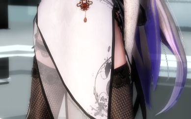 [猫猫的蜜汁mmd]诸君舔屏前请注意清洁·-·(旗袍/黑丝福利/金丝雀
