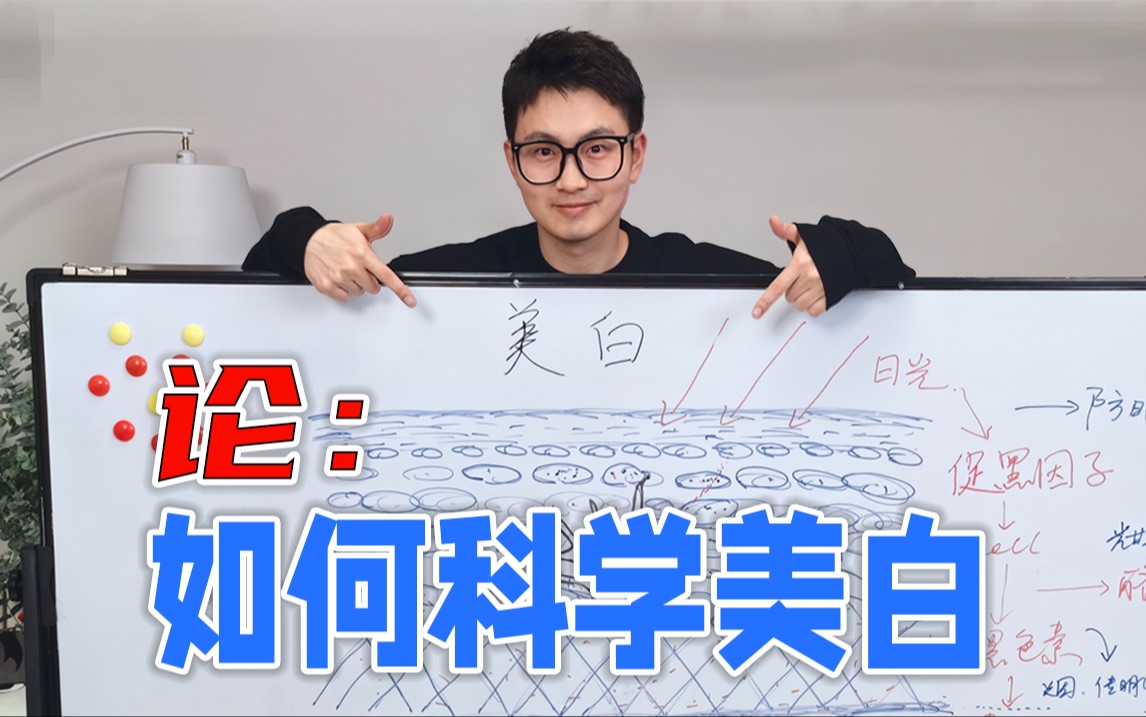 你是怎么变黑的？为什么用了美白产品却没变白？10分钟讲清美白的底层逻辑！