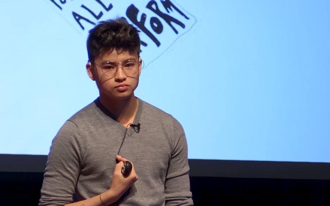 【TEDx】性别酷儿 Chella Man - 性别表达与性别认同是不同的 | Becoming Him | genderqueer / 跨性别 / LGBTQ