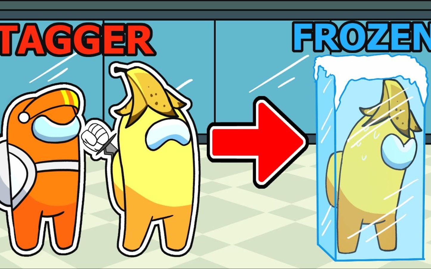 【Among Us游戏】冻结模式，启动！（Socksfor1）_哔哩哔哩_bilibili