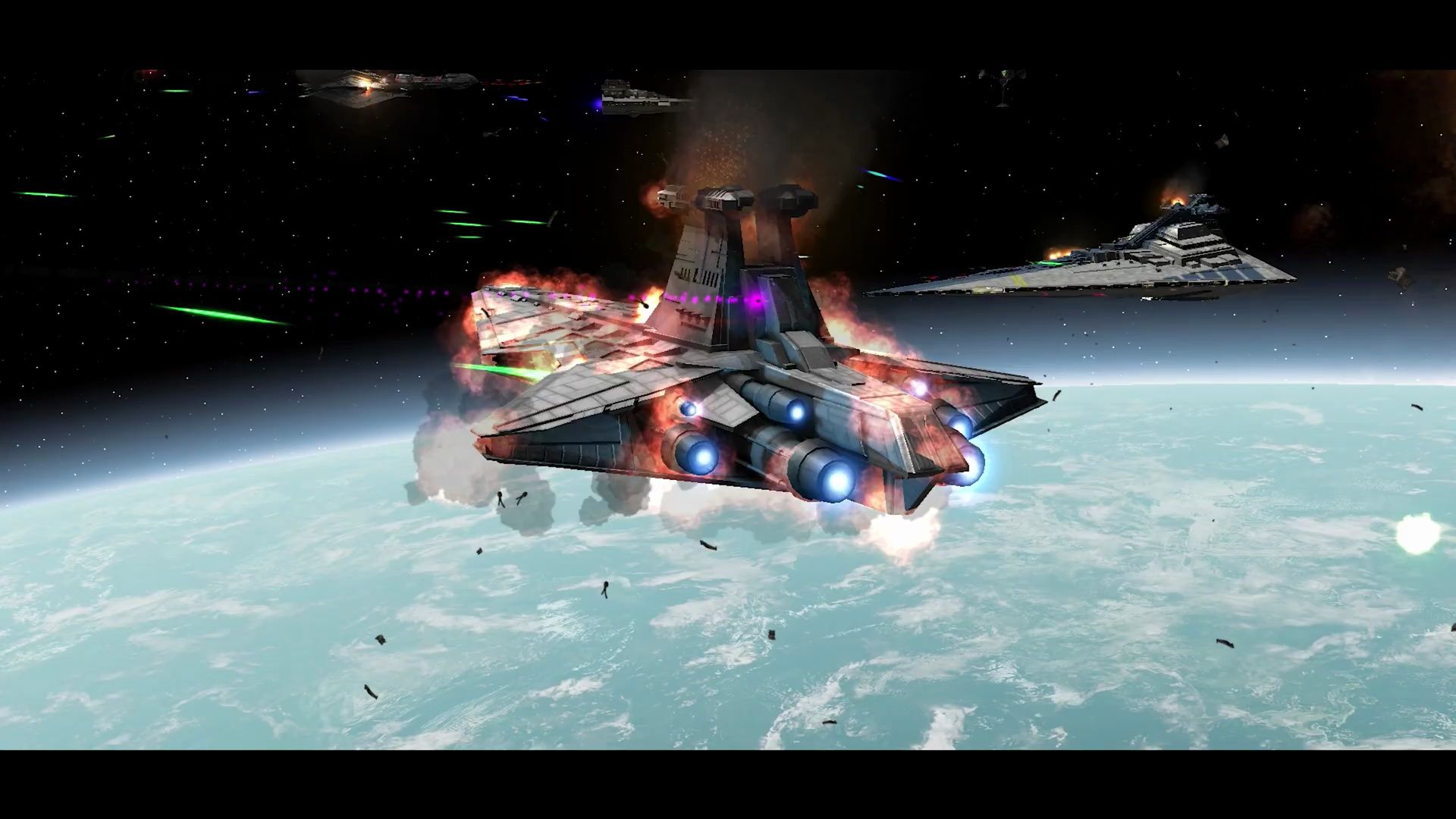 星球大战 星际战争中的星际舰队 歼星舰