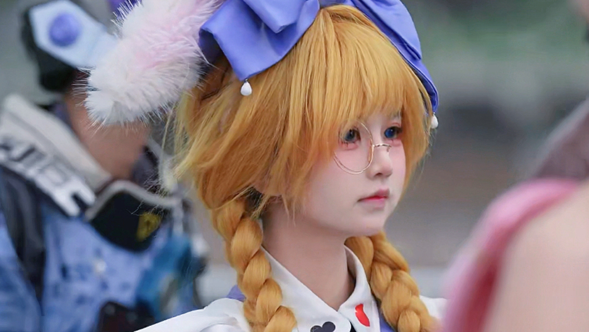 The little blond kid who looks like a total nerd