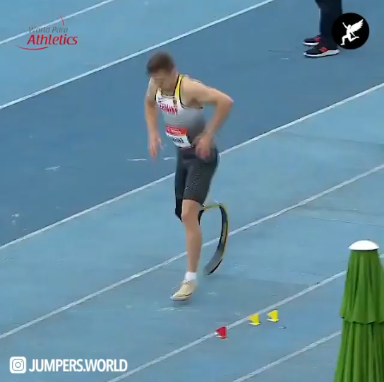 假肢跳远世界纪录8.62米，迟早统一世界纪录吧？