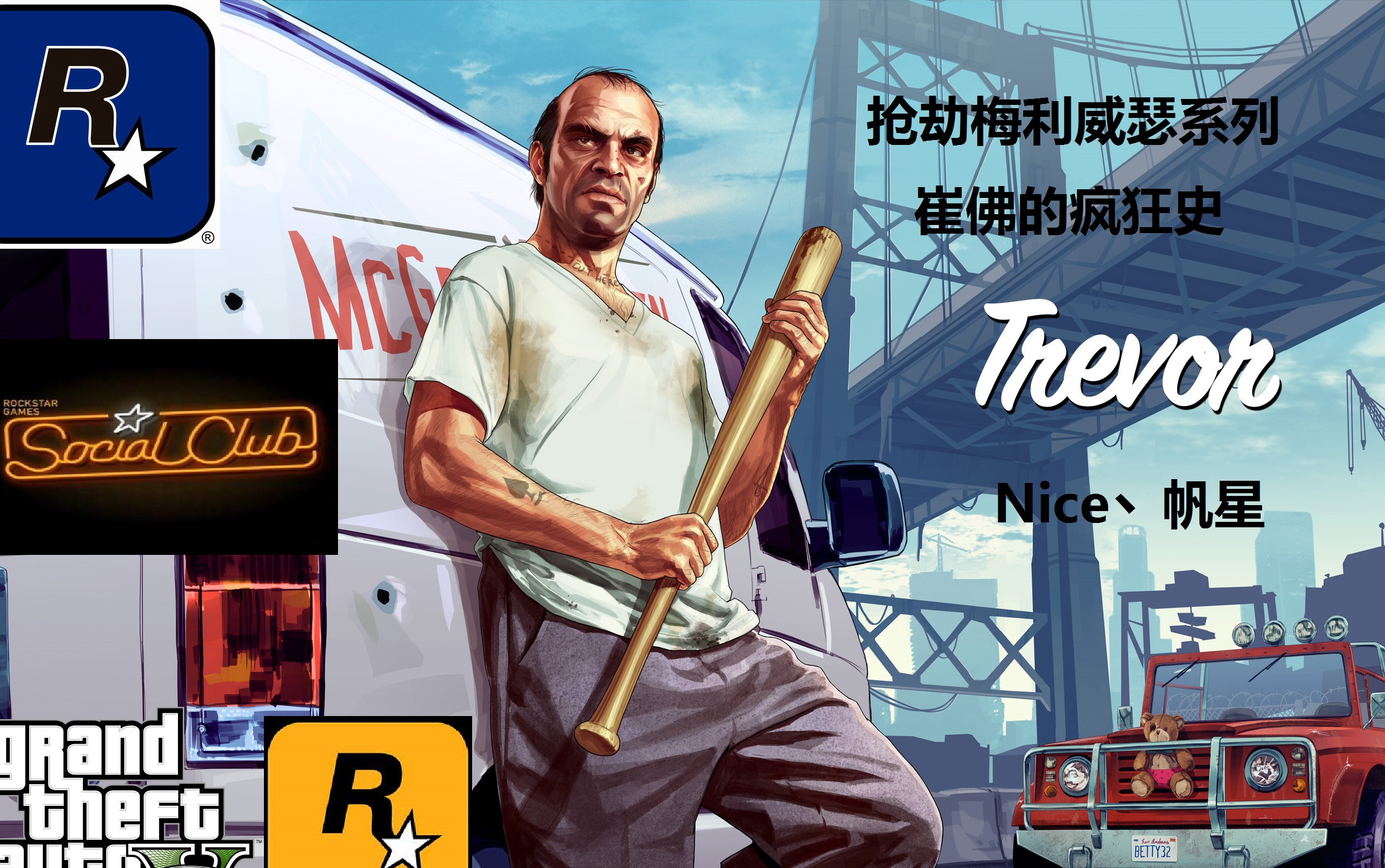 【抢劫梅利威瑟】崔佛的疯狂史系列 gta5故事模式nice