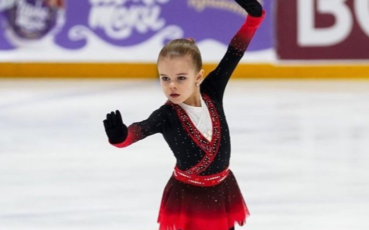 【米萝拿了亚军】Miroslava Lebedeva(2014)，儿童甲组，2022. 04.13-15 Goromova奖品赛