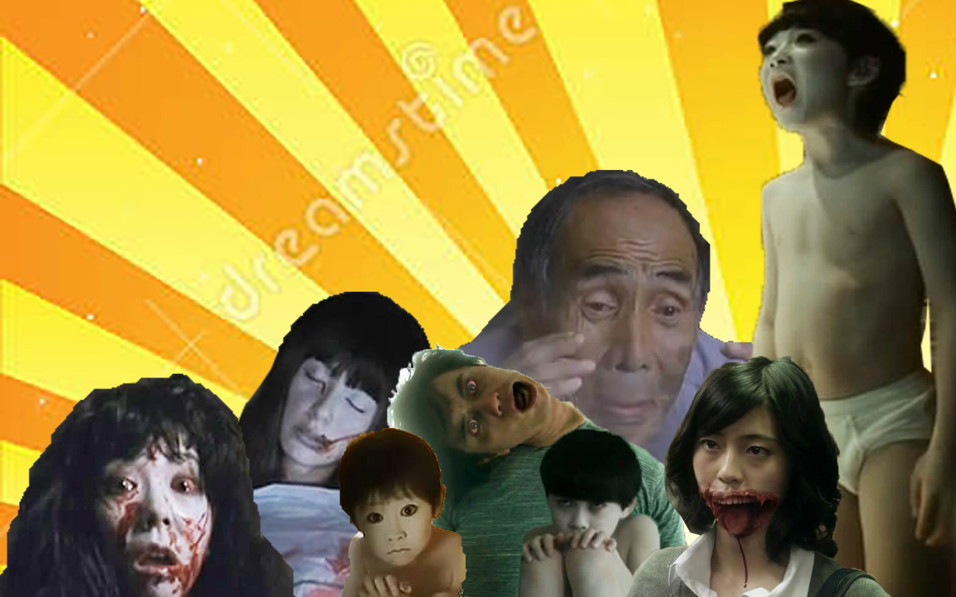 【鬼畜咒怨】【咒怨x功夫曲BGM】为什么我的