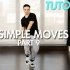 【Hip Hop舞蹈教程1080p】适合初学者如何做3个简单的hiphop动作Part3