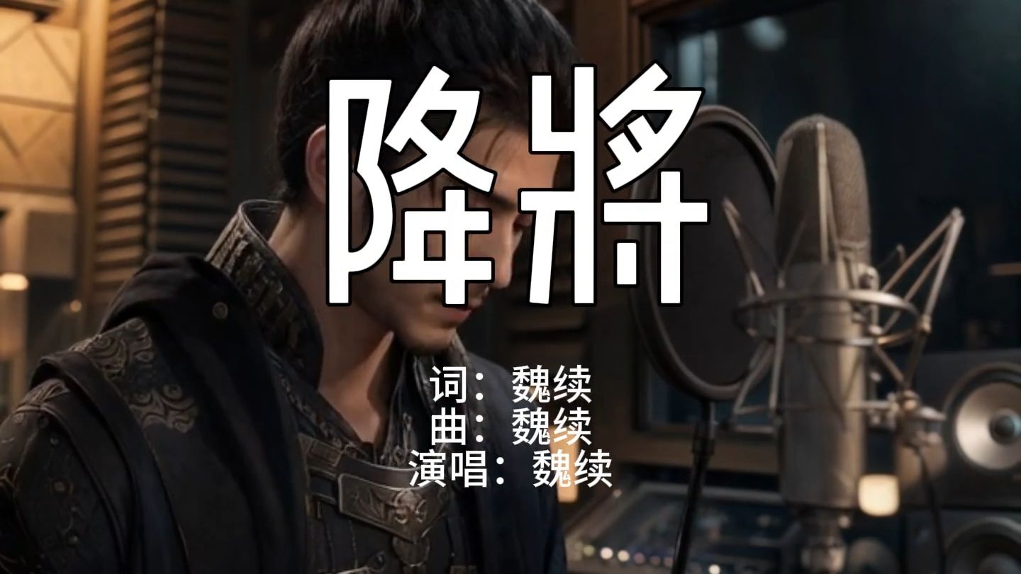 魏续单曲《降将》：终究还是没躲过去