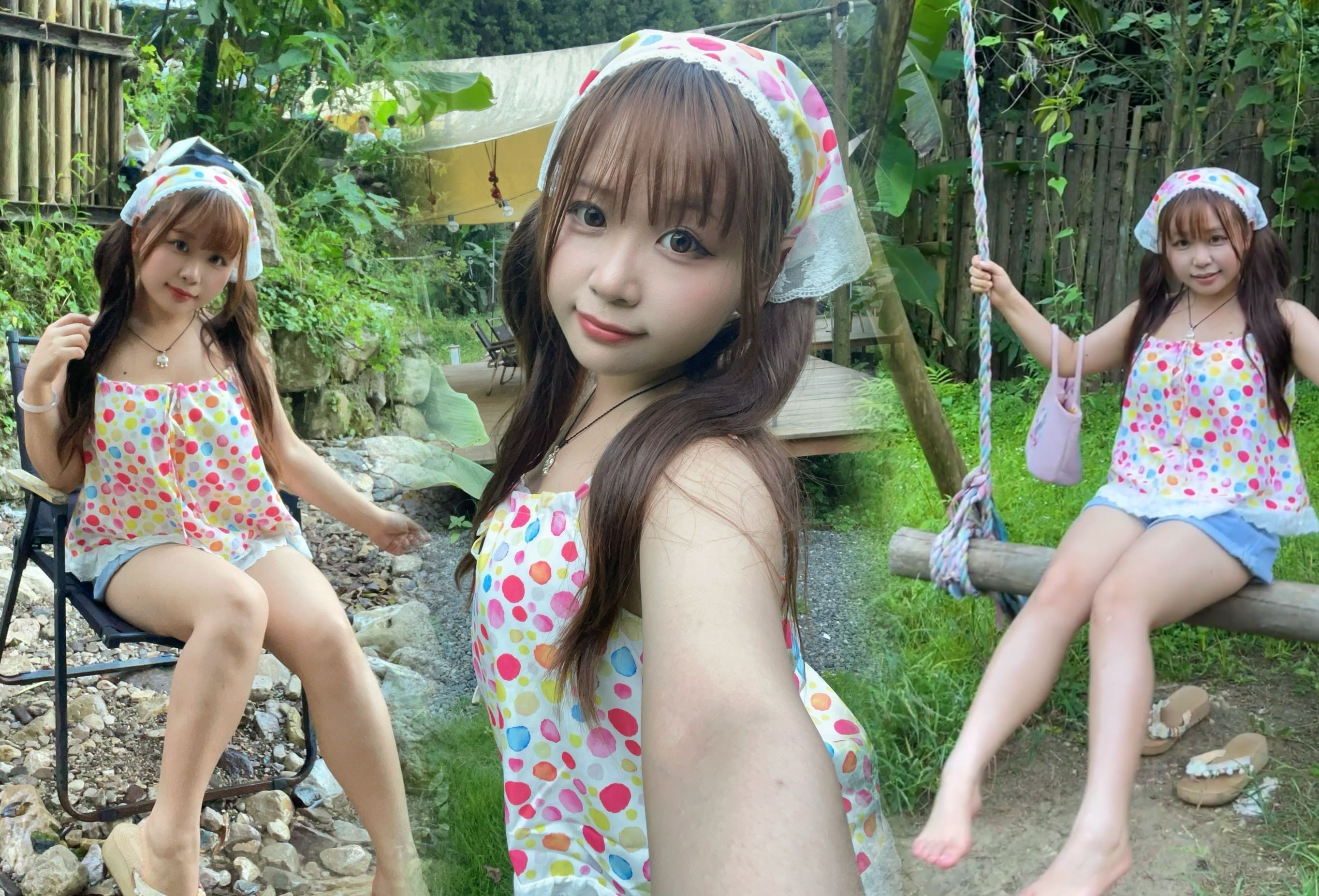 It's so cool in the mountains!