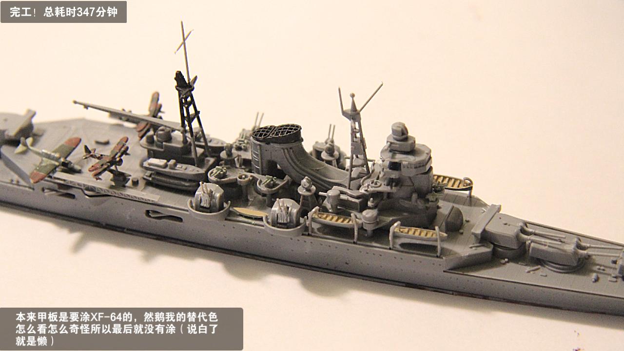 【kumaの造船厂】【军舰模型】1:700 重巡洋舰 三隈