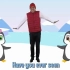 【企鹅舞蹈】Penguin Dance Brain Breaks Jack Hartmann