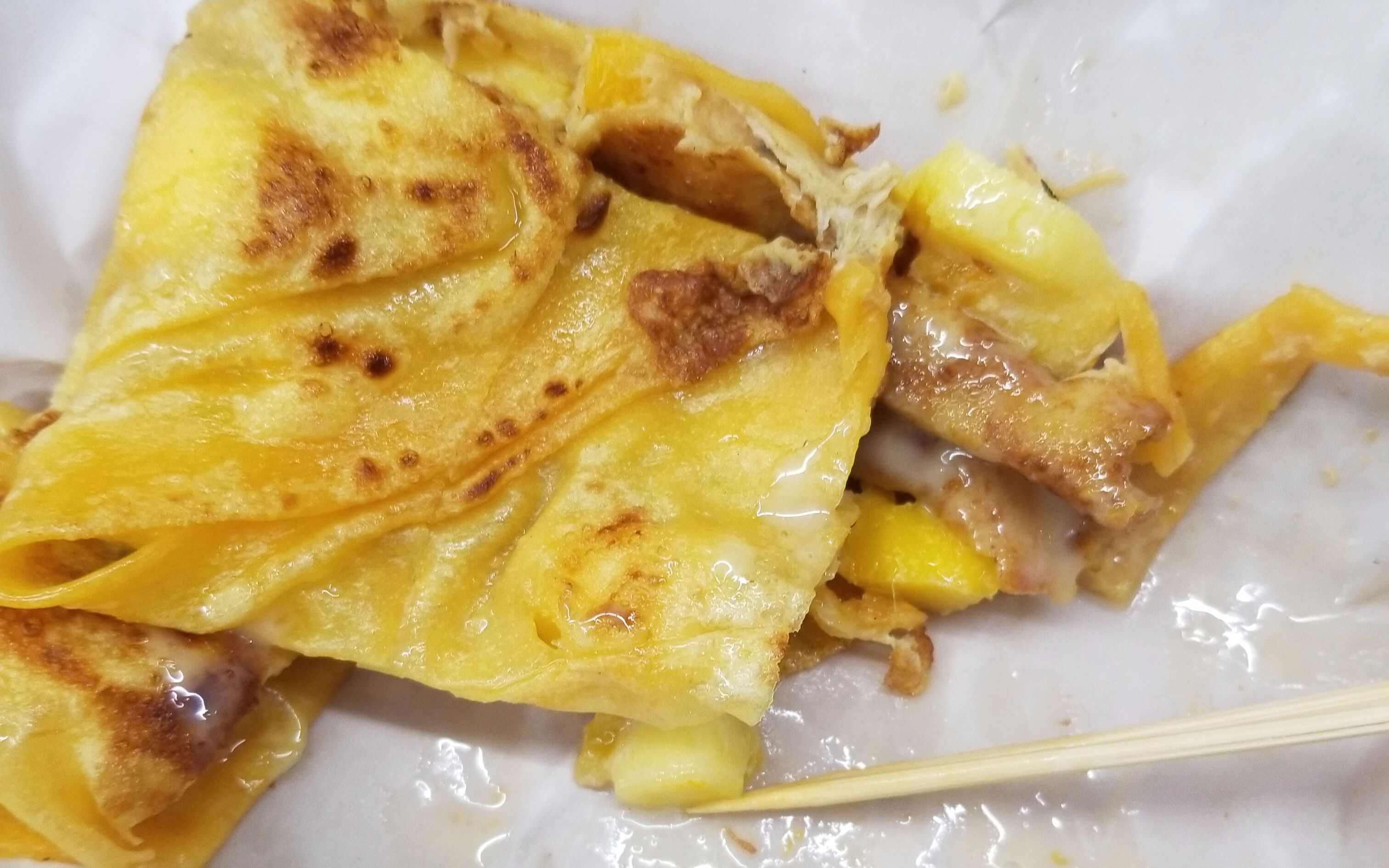 【mango pancake】超好吃的泰国街头小吃芒果煎饼