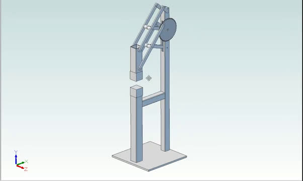 打铁气锤的直线连杆原理 Treadle Hammer #2 Straight line linkage.哔哩哔哩bilibili