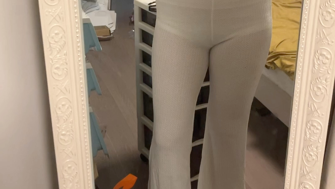 You're going to die if your pants are so see-through.