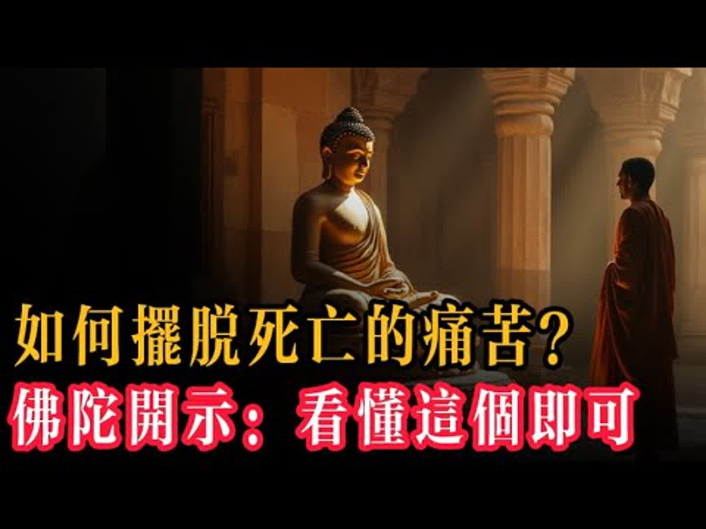 阿難一直跟隨在佛陀身邊，觀察了無數修行者的生死變化。他見到一位德高望重的比丘悠然圓寂，面上沒有一絲痛苦，心中便生疑惑：死亡到底是什麼樣的體驗？