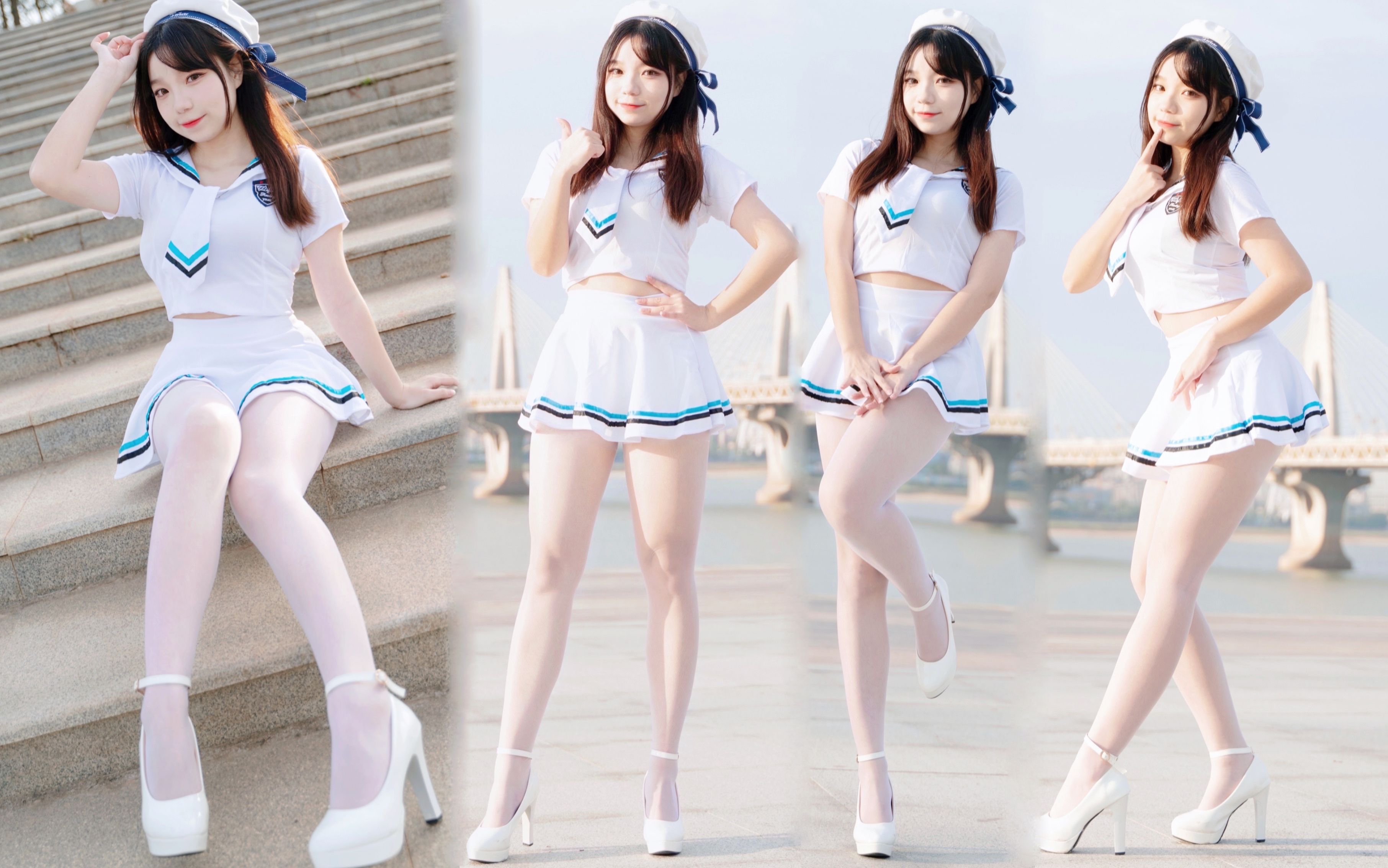 Vertical screen pure enjoyment ~ and pure and lust sailor girl, who looks not confused-so crazy!