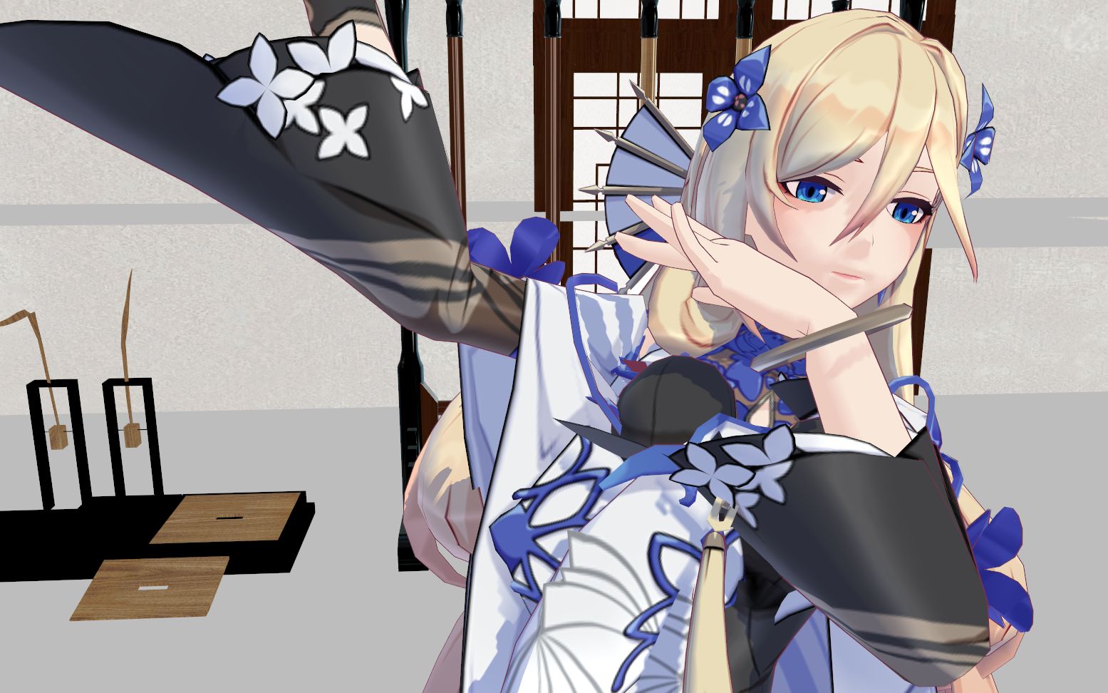 活动作品崩坏3mmd幽兰戴尔霜雪千年