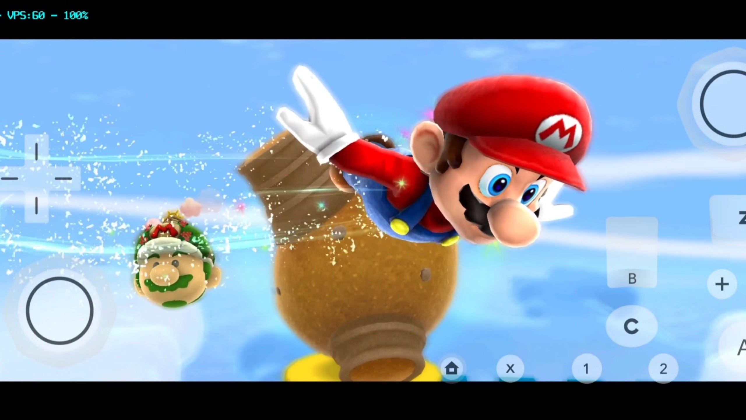 Wii/NGC模拟器《超级马里奥：银河2》骁龙870基本完美