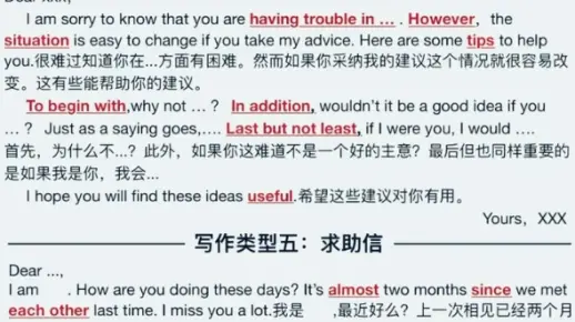 【方思彤】自考英语二作文—邮件书信类