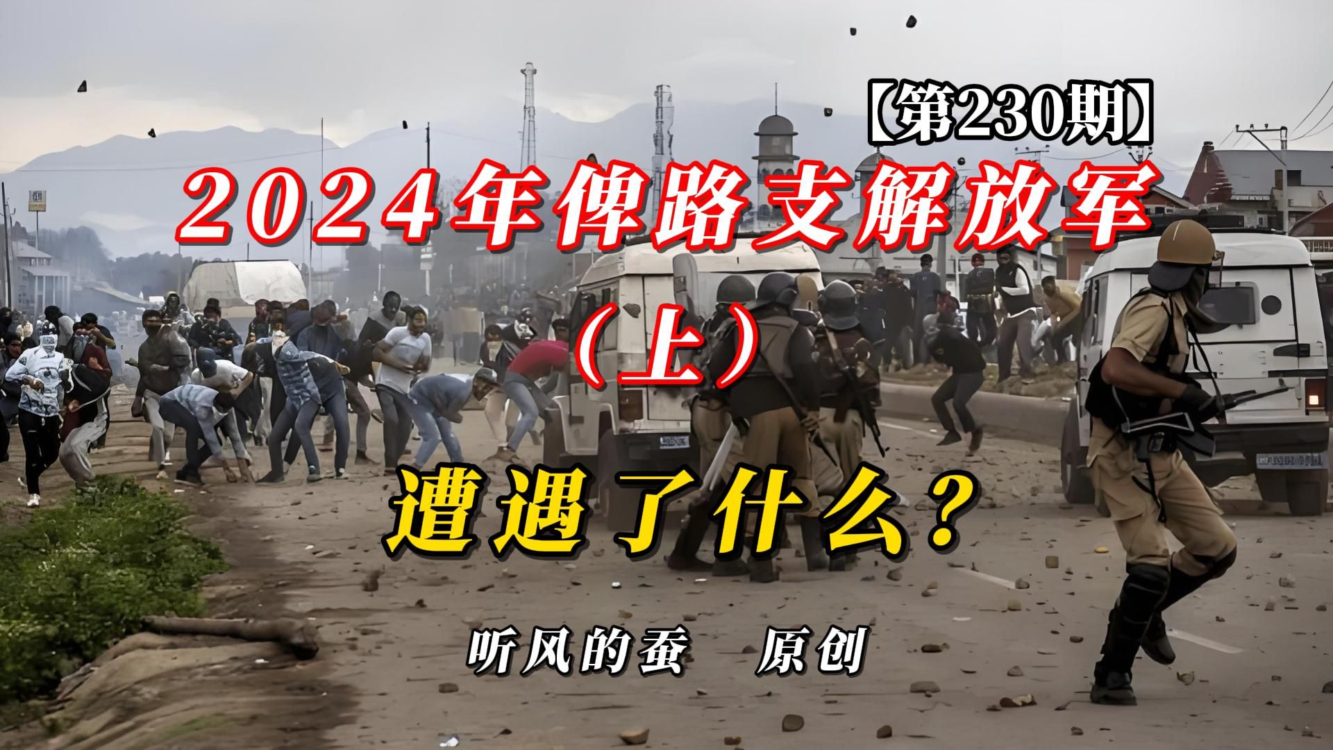 【第230期】2024年俾路支解放军（上）遭遇了什么？