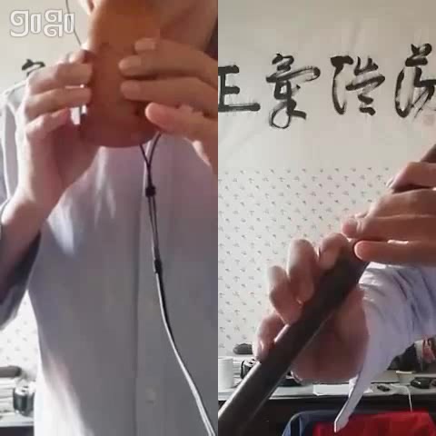 g洞箫埙合奏铁血丹心射雕英雄传主题曲