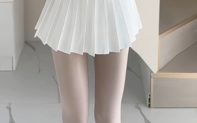 Sweetie, of course it's the white silk dress.