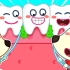 沃尔夫动画：沃尔夫和露西用牙线来清洁牙齿，实用的趣味小技巧！