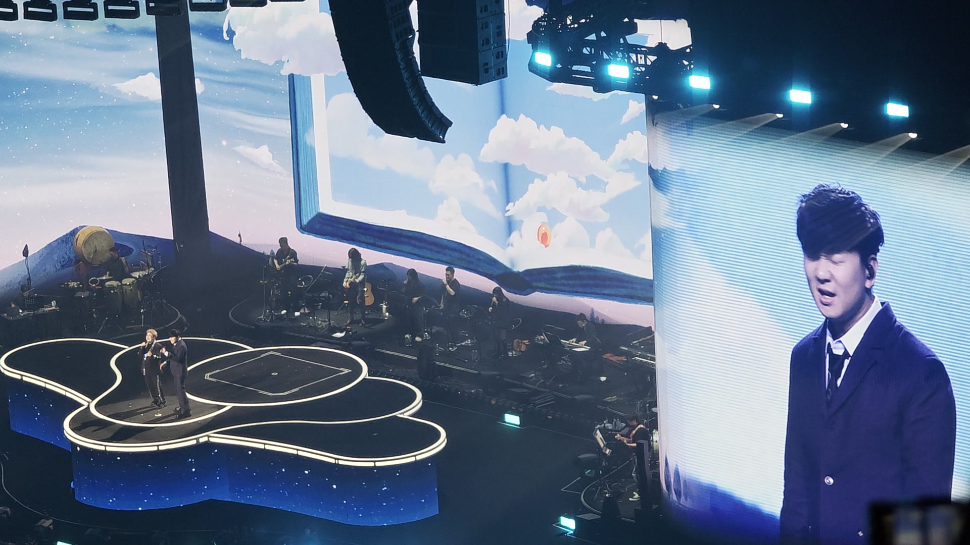 韩红“我想成为你”南京0927 嘉宾林俊杰 《飞云之下》