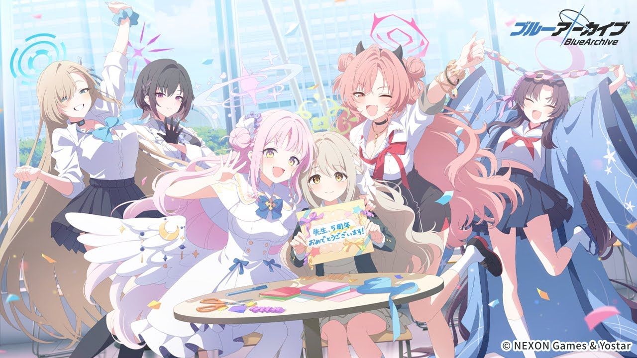 【特效字幕/碧蓝档案】5周年纪念曲「Let's Go With…」PV