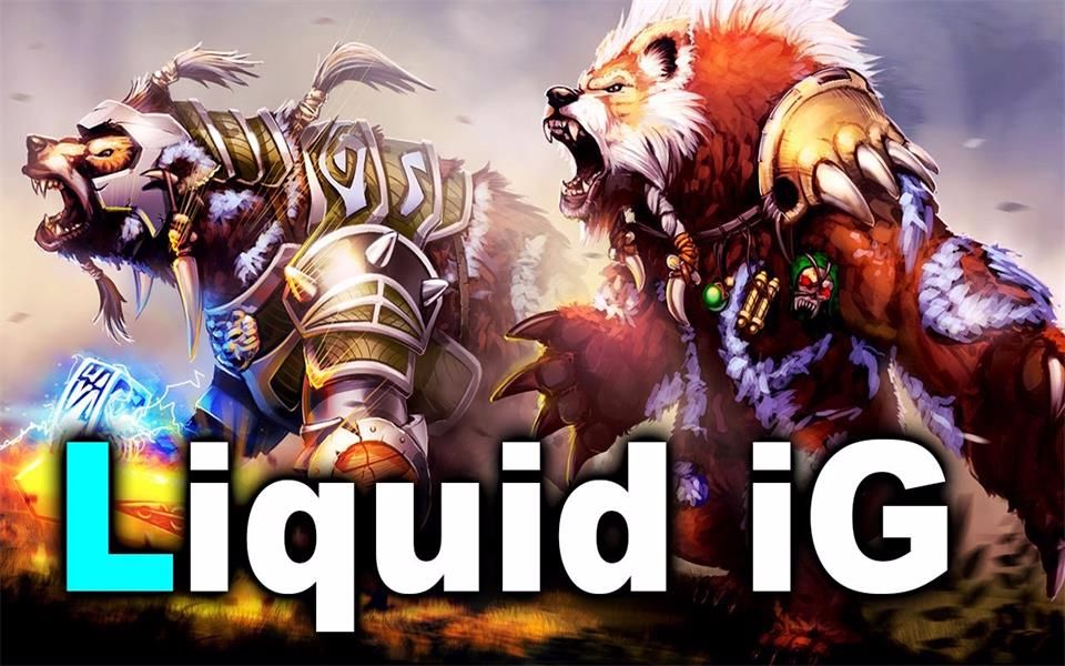 Liquid vs iG  SemiFinals BO12  SL iLeague 2 DOTA 2哔哩哔哩 (゜゜)つロ 干杯~bilibili