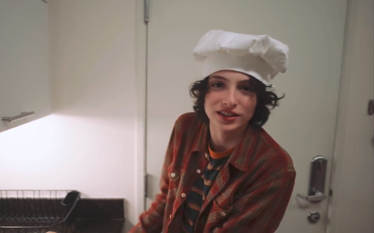 cooking with finn wolfhard